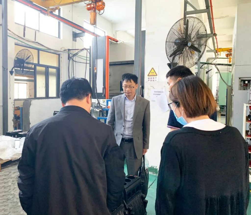 台州学院副院长一行来我司参观考察
