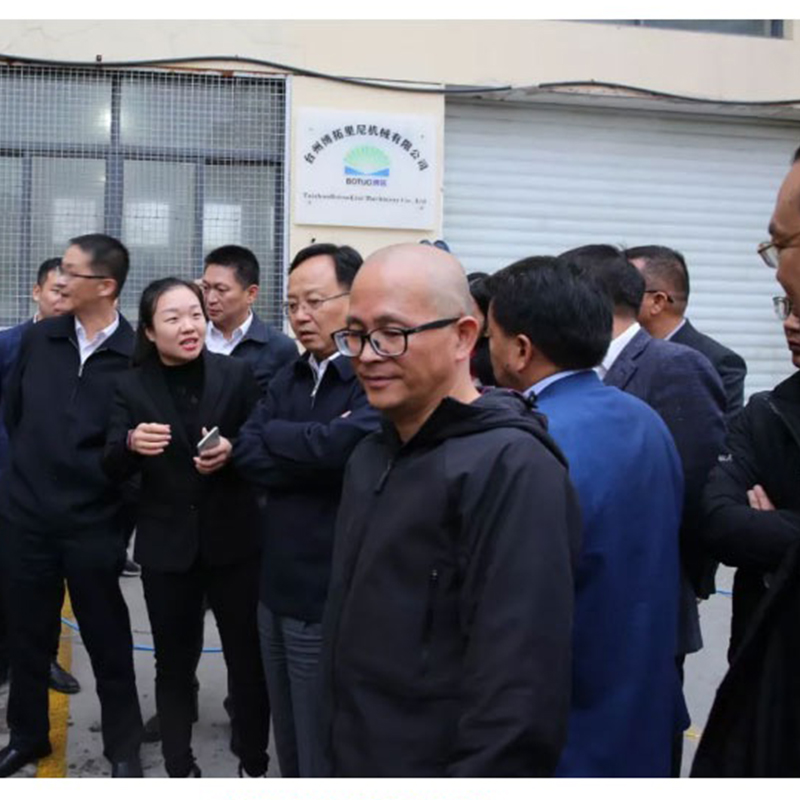 区委书记潘建华莅临我公司调研指导